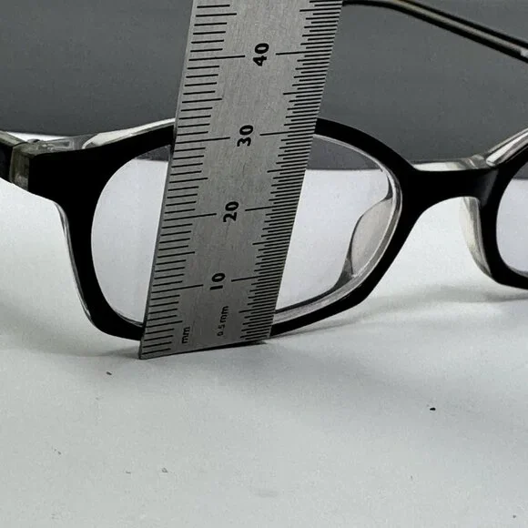 Modo MOD. 433 658 Black Clear Eyeglasses Frames 46-17 143 Italy Designer - Picture 12 of 14